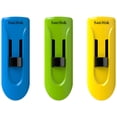thumbnail image 1 of 3 Pack Memoria USB Sandisk Cruzer Glide 16GB USB 2.0 Colores, 1 of 2