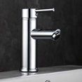 thumbnail image 2 of Grifo de baño, grifo de lavabo moderno de alta calidad con diseño de metal de primera calidad y grifo de lavabo ajustable con agua fría y caliente para lavabo de baño, 2 of 5