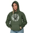 thumbnail image 3 of Country Strong Deer Southern Hunting Unisex Plus Fleece Graphic Hoodie Brisco Brands 5X, 3 of 5