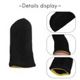 thumbnail image 5 of 18-Pin Carbon Fiber Finger Sleeves For PUBG Mobile Games Press Screen Finger Sleeves Black & Yellow(, 5 of 5