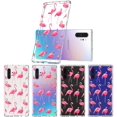thumbnail image 3 of Case for Galaxy Note 10 Plus, Shockproof TPU Bumper Slim Clear Case with Cute Design for Samsung Galaxy Note 10 Plus 5G Phone Case Cover - Flamingo, 3 of 7