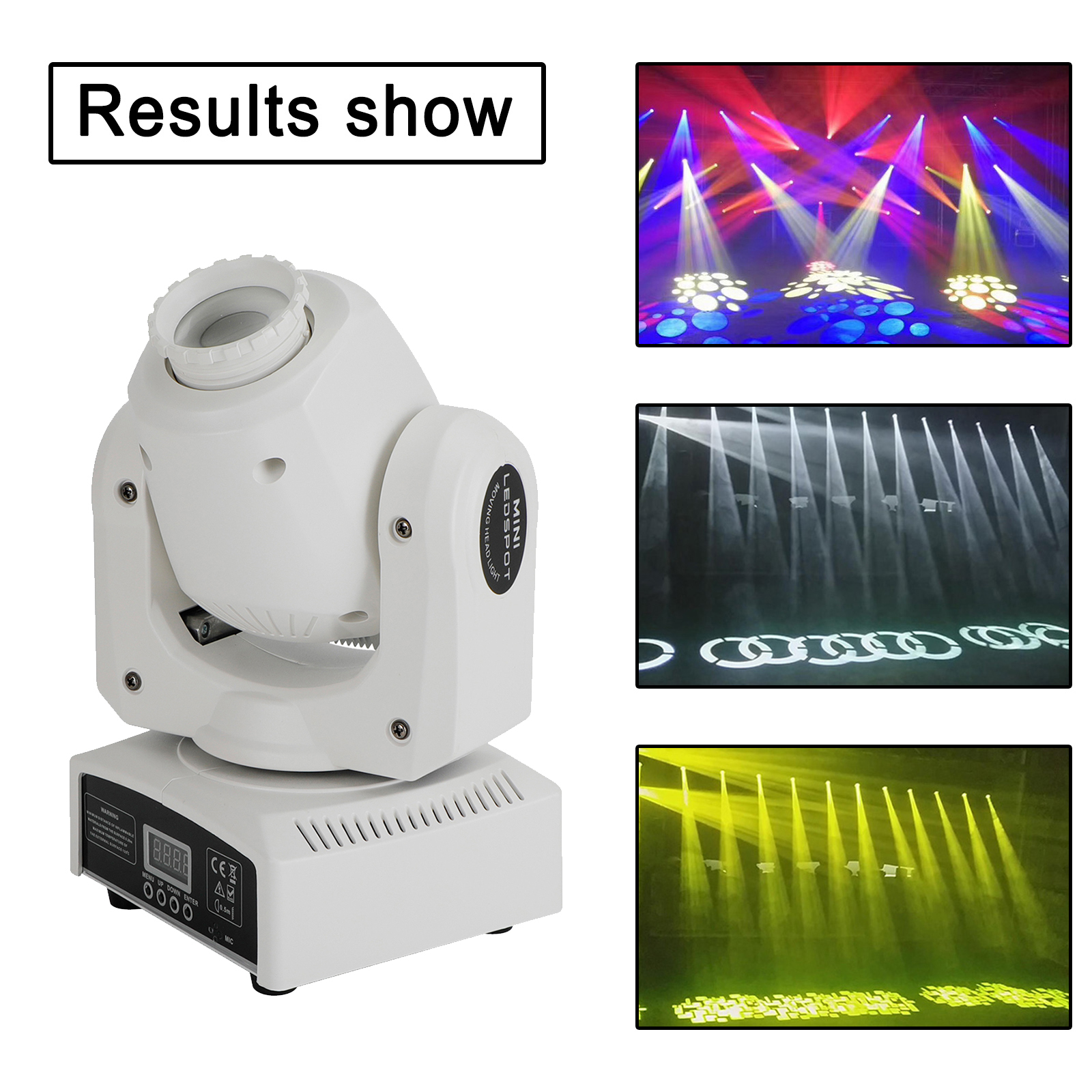 1/2/4 Moving Head 120W 8Gobo Stage Lighting RGBW LED DJ DMX Beam Bar Party Light