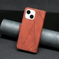 thumbnail image 2 of Feishell iPhone 15 Case Wallet Case with Card Holder [RFID Blocking] Kickstand Magnetic, Men'sRetro Premium Shockproof Leather Flip Case Wallet for Apple iPhone 15, Brown, 2 of 8