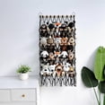 thumbnail image 1 of Organisateur Mural Suspendu pour Toutous, Hamac en Filet pour Jouets, Rangement de Peluches pour Chambre de Bébé, Macramé Bohème, 1 of 5