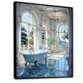 thumbnail image 2 of Designart "Bathroom Calm Reflections II" Bathroom Floater Framed Wall Decor, 2 of 7