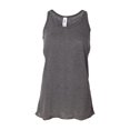 thumbnail image 2 of Ladies' Flowy Racerback Tank - DRK GREY HEATHER - XS, 2 of 3