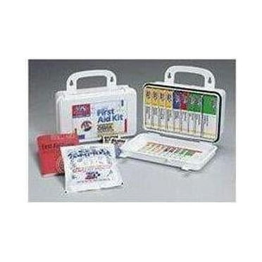 First Aid Only ANSI-Compliant First Aid Kit, 64 Pieces, Plastic Case -FAO238AN