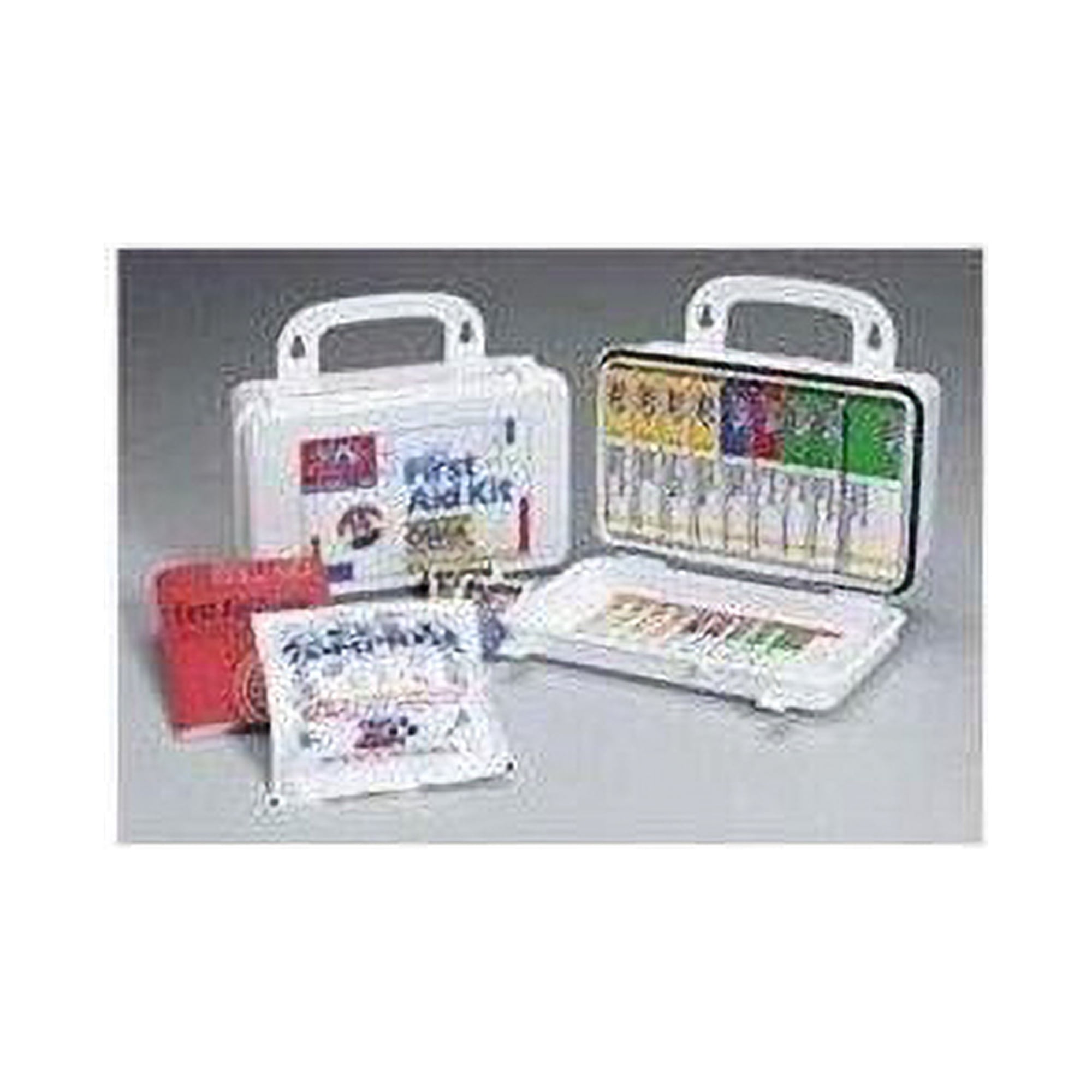 First Aid Only ANSI-Compliant First Aid Kit, 64 Pieces, Plastic Case -FAO238AN