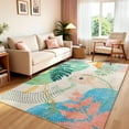 thumbnail image 4 of Ultrug Boho Vintage Rugs Non Slip Area Rug Soft Carpet for Living Room Bedroom Home Decor Office,5'x8',Green, 4 of 7
