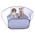 thumbnail image 4 of Corralito portátil para mascotas Sunnimix Parque de animales pequeños gris, 4 of 8