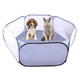 thumbnail image 4 of Corralito portátil para mascotas Sunnimix Parque de animales pequeños gris, 4 of 8