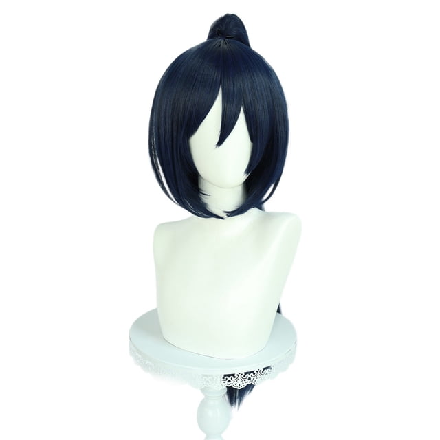 Peluca para cosplay Prettys Derbys Eishins Flashs, pelo sintético, 76 cm