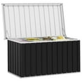 thumbnail image 2 of vidaXL Garden Storage Box Anthracite 129x67x65 cm, 2 of 5