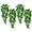 Palm Leaf Hanging Plants 4pcs, variant on Morttic Artificial Hanging Plants 2 Pack, Fake Hanging Monstera Leaves Ivy Vine Faux Greenery Tropical Palm Leaves Outdoor Hanging Plants UV Resistant Jungle Leaf Plant for Garden Home Party Decor