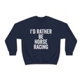thumbnail image 1 of Horse Racing Sweatshirt, Gifts, Sweater Shirt, 1 of 9