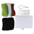 thumbnail image 1 of Fieltro De Aguja Muñeca De Peluche Sin Olor Material De Bricolaje Decoración Del Hogar Kit De Fieltro Para Principiantes Para El Día Del Niño Para El Día De La Madre ANGGREK Arte y Manualidades, 1 of 8