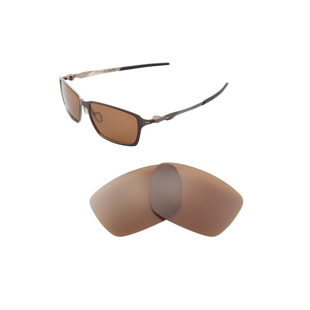 Walleva Brown Polarized Replacement Lenses for Oakley Tincan Sunglasses -  