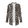 thumbnail image 6 of Garronmavis Long Sleeve Cardigan Sweater for Women Dressy Casual Tops Womens Lightweight Jackets Plus Size Kimono Cover Ups with Pockets Leopard, 6 of 6