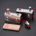 thumbnail image 5 of 2 Pieces Stainless Steel Glass Door Pivot Hinge, Adjustable Glass Door Hinge Clamp, 5 of 5