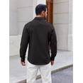 thumbnail image 4 of COOFANDY Men's Casual Shirt Long Sleeve Dress Shirts Button Up Shirt for Men, 4 of 6