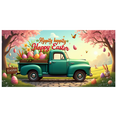 thumbnail image 6 of Easter Themed Backdrop Banner with Bunny Truck and Eggs Design Party Decorations for Easter Celebrations Family Gatherings Spring Events Photography Props, 6 of 8