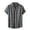 Grey, variant on Summer Tops Men's Free Short Sleeve Button Down Check Shirt Grey,XL