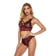 thumbnail image 4 of uublik Valentines Lingerie Set for Women Lace Babydoll Sexy Naughty Plus Size Bodysuit, 4 of 5