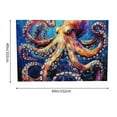thumbnail image 4 of ZFLMY Octopus Ocean Painting Tapestry Wall Hanging for Home Decor 60x40in, 4 of 7