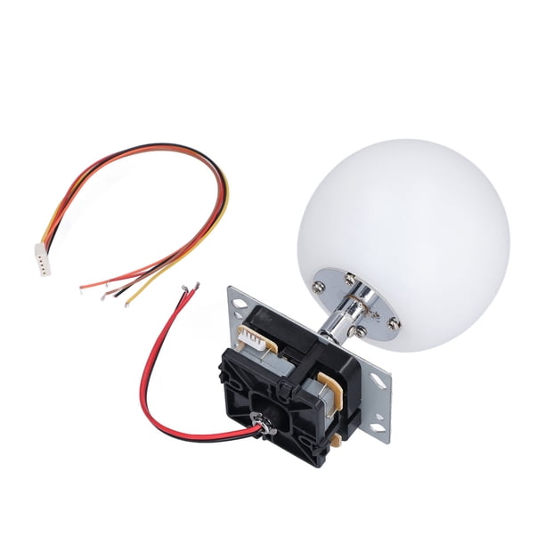 Joystick Arcade, Eje De Joystick Con Efecto De Iluminación Colorido Ampliamente Utilizado Con Cable 5P Para Máquina De Juego Para Funcionamiento Fresco Para Máquina De ANGGREK Arcade Stick