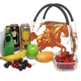 thumbnail image 3 of Fotbe Vintage Cowboy On A Bronco Horse Bolsa Térmica Portátil con Estampado, Bolsa de Entrega de Alimentos Aislada, Bolsa Reutilizable de Gran Capacidad para Comidas y Supermercado, 3 of 6