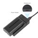 thumbnail image 5 of Y Batería de Cámaina NP-F550/ NP-F570 Y Kit de Cargador 1pc 7.2V 2600MAH Batería Recargable Grande Con Reemplazo de cable USB para NP-F550 F570 F750 F770 F960 F970, 5 of 7