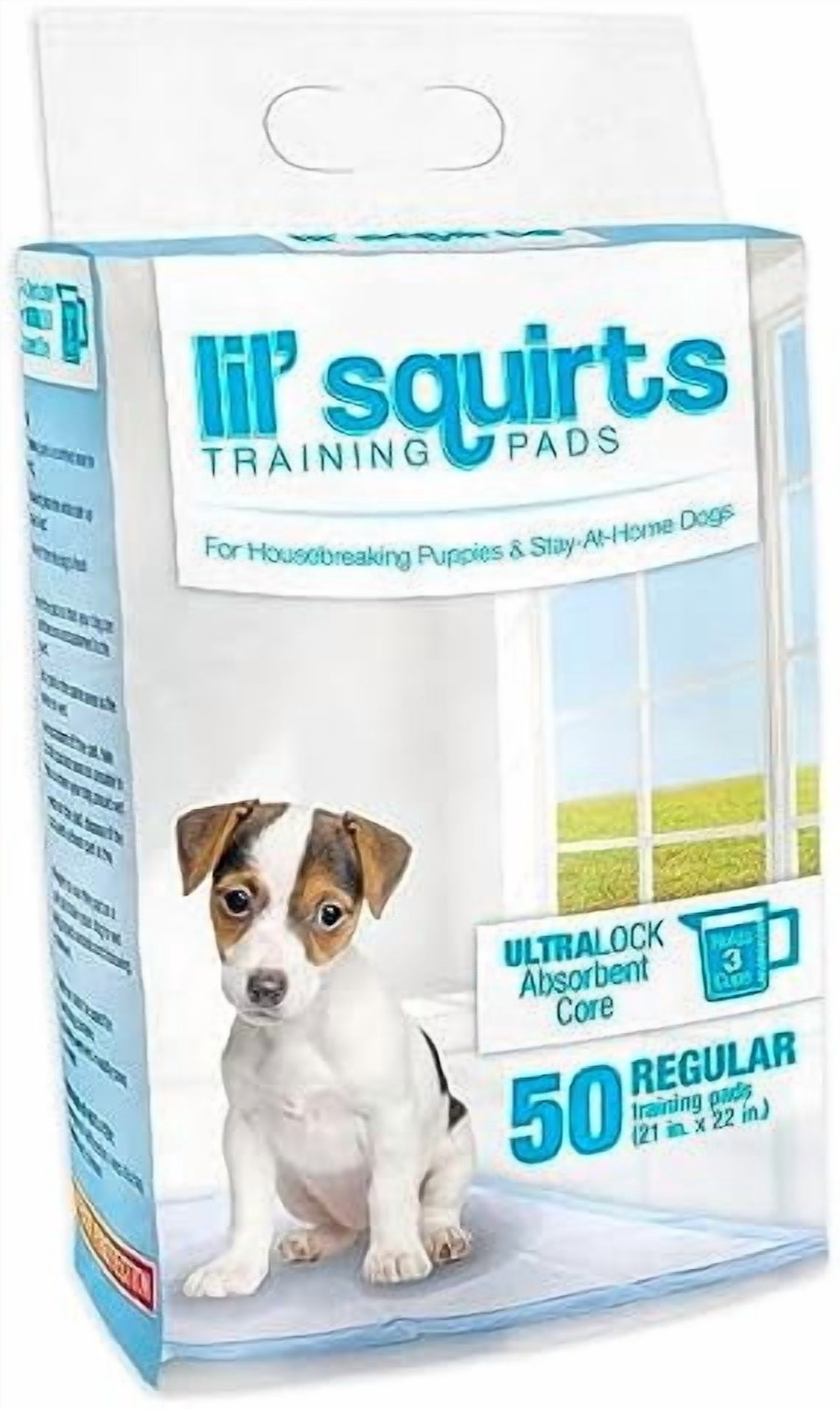 JJEAN-Ruffin' It Lil' Squirts Puppy Training Pads 50 Pk.