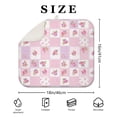 thumbnail image 4 of Pioneer Flower Floral Print Pattern Kitchen Dish Drying Mat 1 Pack, Ultra Absorbent Microfiber Drainer Mat, 16"x18", 4 of 6
