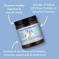 thumbnail image 5 of Bark & Whiskers, Probiotics + Enzymes 3.59 oz, Non GMO, Gluten Free, Soy Free, Dr. Mercola, 5 of 7