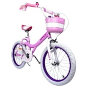 RoyalBaby Bunny 18 inch Girl's Bicycle Kids Bike for Girls Childrens Bicycle Pink With Kickstand