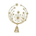 thumbnail image 4 of Xmas Tree Topper Holiday Decoration Christmas Ornament Gold Star Classic Design for Indoor Living Room Decor, 4 of 9