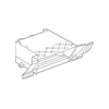 Genuine OE Audi Glove Box - 423-857-104-6PS