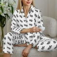 thumbnail image 6 of Balery SeTurtle27 Pattern Pajama Sets for Women Long Sleeve 2 Piece Sleepwear Loungewear Sets Soft PJ's with Pockets Long Sleeve Comfy Pj Sets-Small, 6 of 7