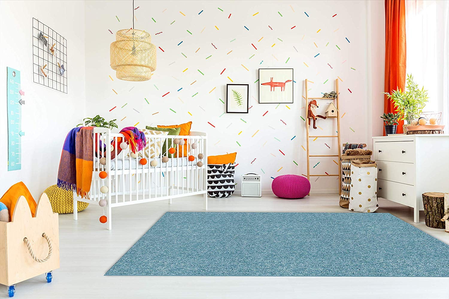 4 X 6 Soft Colorful And Cozy Children Choice Area Rugs For Bedroom Nursery Classroom Playroom 12 Colors Available Walmart Com