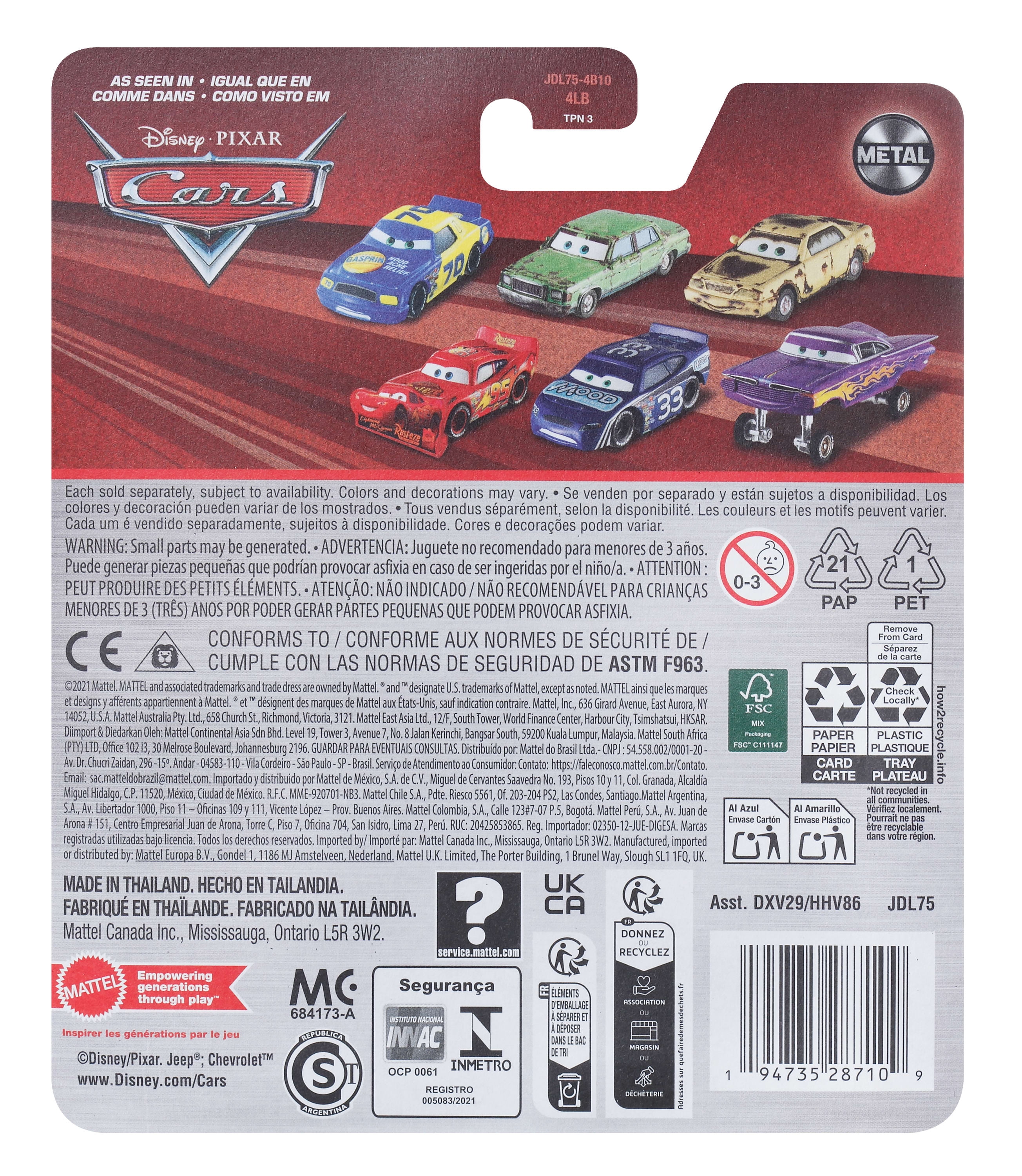 CARS Pit Crew Sarge W Die-Cast Vehicle