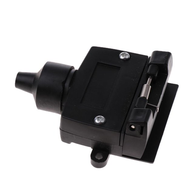 Camper RV Del Camión Del Coche Del Zócalo Del Conector Del Enchufe Del Remolque Plano Durable de Baoblaze Tailer Female Plug Connector