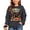 Grey, variant on Venzia Women Cute Fall Sweatshirt, Retro Pumpkin Black Cat Cartoon Graphic Crewneck Casual Autumn Pullover Top