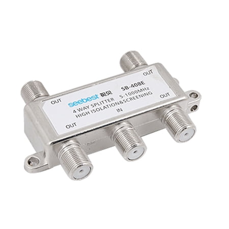 connect coaxial 2 cables CATV 4 Connect Way Bargains Unique Coaxial Cable