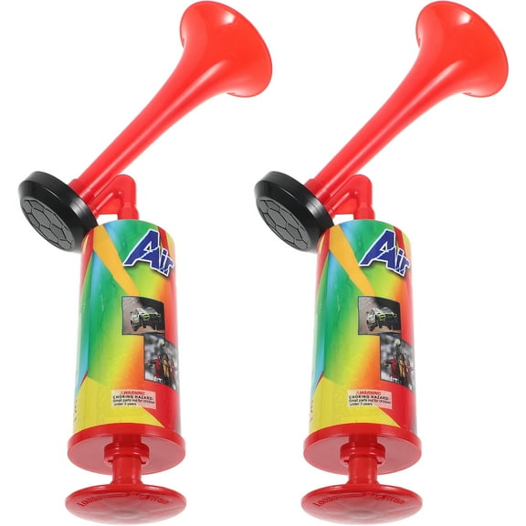 Hytrove Cone Shape Large Air Horn Random Color 4Set For All Ages During Celebrations