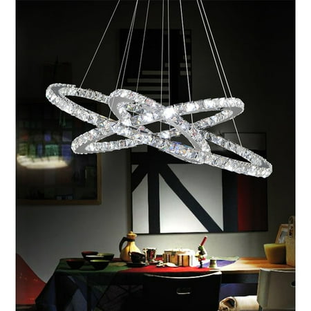 Cwi Lighting Ring Led Light Crystal Chandelier Com Cwi Lighting Ring Led Light Crystal Chandelier