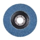 thumbnail image 4 of Discos de lija abrasivos de 4.5 pulgadas con malla de esmeril azul, 10 piezas, grano 120, para amoladoras angulares, 4 of 6