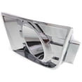 thumbnail image 4 of Fog Light Trim Compatible with 2007-2010 Ford Edge Front, Left Driver Chrome, 4 of 5