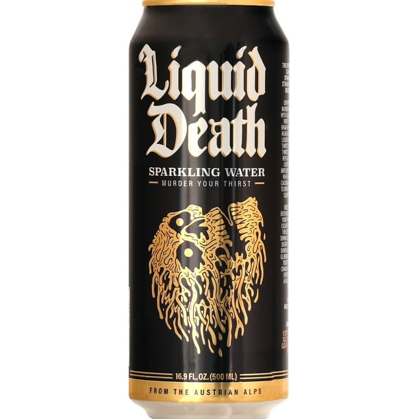 Liquid Death Sparkling Water, 16.9 oz. Tallboys Single