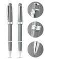 thumbnail image 2 of Cross Bailey Light Refillable Rollerball Pen Presented in a Everyday Gift Box - Medium Point, Black Ink, Polished Gray, 2 of 8
