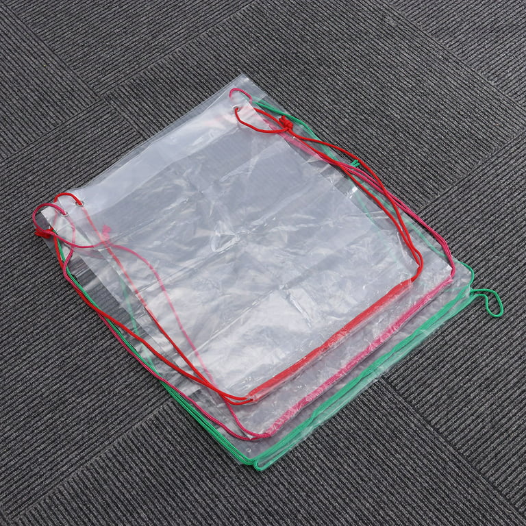 Qualified Storage Bag Transparent Drawstring Backpack Clear String